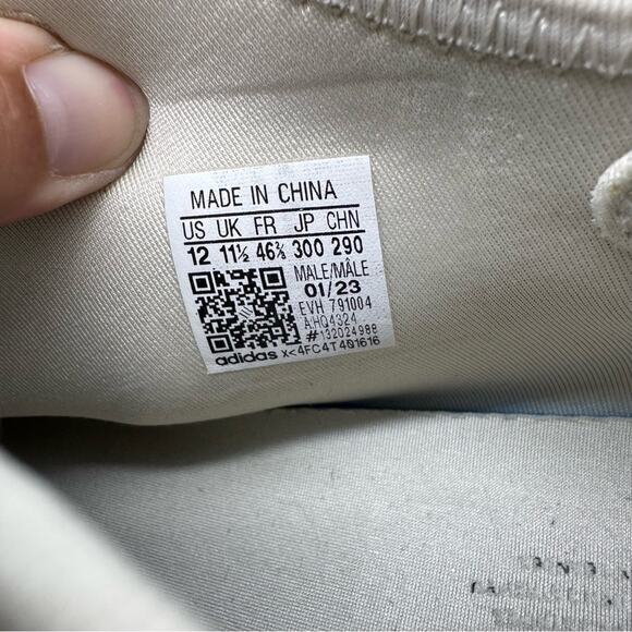 Adidas adiFOM Q Legend Ink Navy Foam Runner Sneaker Men's Size 12 Athleisure Run - Picture 12 of 13